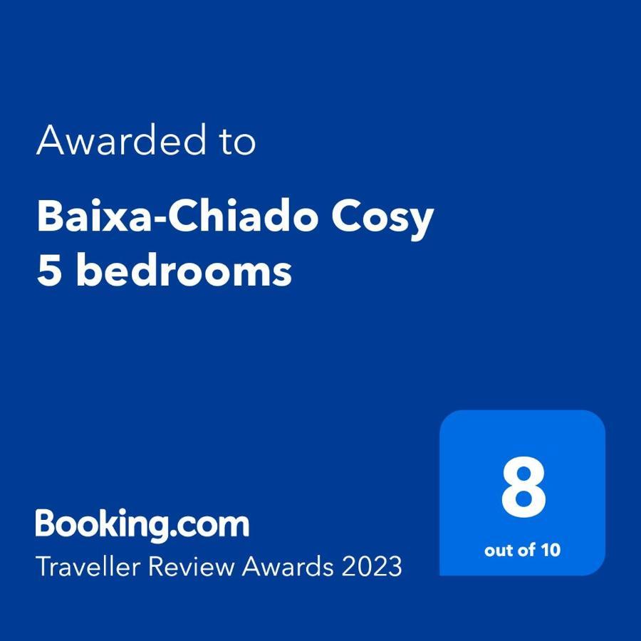 Baixa-Chiado Cosy 5 Bedrooms Lisbona Esterno foto